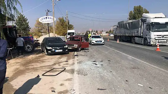 Elazığ'da trafik kazası: 1 ölü