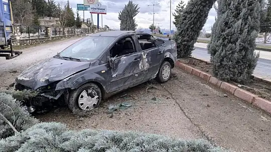 Elazığ'da trafik kazası: 1 yaralı