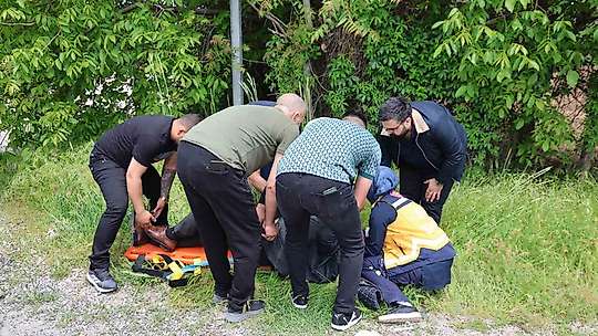 Elazığ'da trafik kazası: 2'si çocuk 5 yaralı