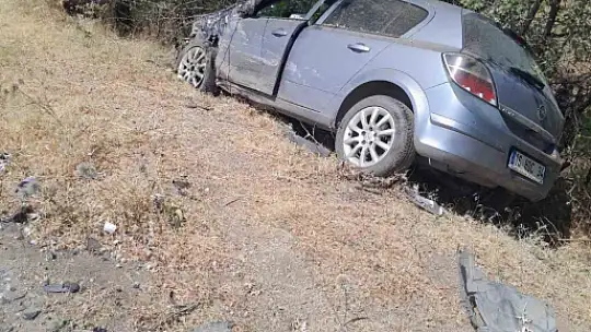 Elazığ'da trafik kazası: 2 yaralı