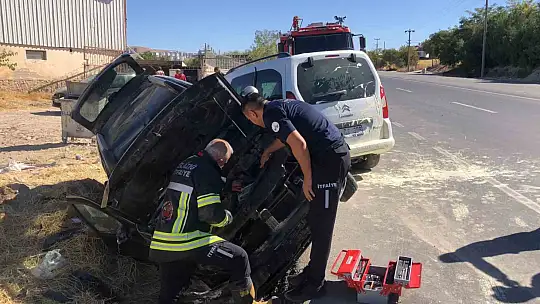Elazığ'da trafik kazası: 3 yaralı