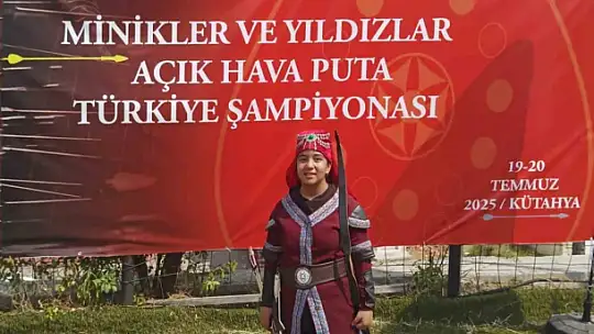 Elazığlı Buğlem Sare'den yeni derece
