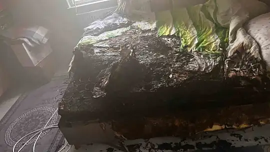 Elektrikli ısıtıcı yangına neden oldu