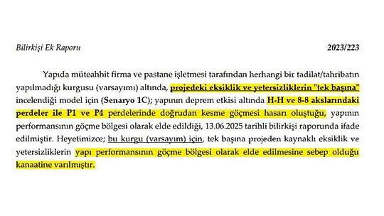 Ezgi Apartmanı davasına ilişkin Kervan'dan açıklama, Ezgi Apartmanı davası söylenenin aksine, bir kolon kesme davası değildir