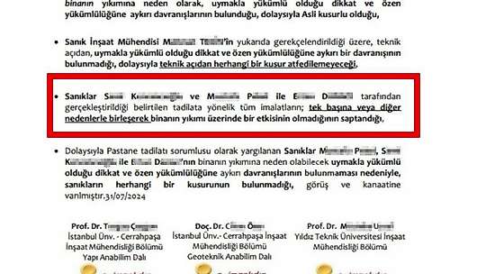 Ezgi Apartmanı davasına ilişkin Kervan'dan açıklama, Ezgi Apartmanı davası söylenenin aksine, bir kolon kesme davası değildir