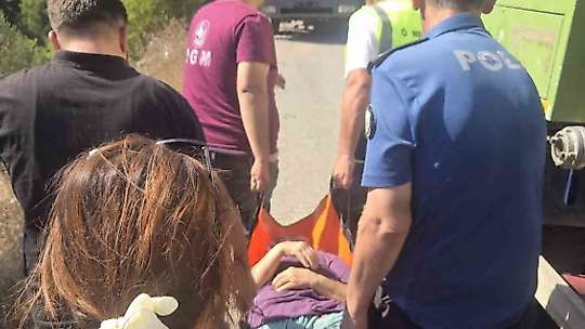 Feke'de bir orman yangını daha