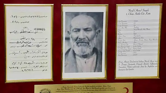 Filistin'de esir düşen dedesinin 107 yıllık mektubuna ulaştı
