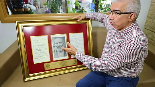 Filistin'de esir düşen dedesinin 107 yıllık mektubuna ulaştı