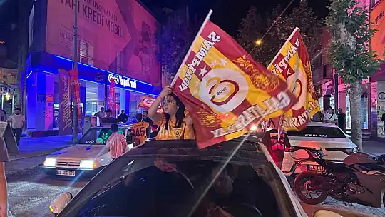 Galatasaray'ın şampiyonluğu Adıyaman'da coşkuyla kutlandı
