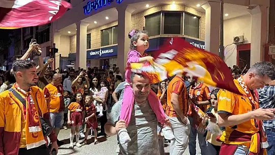 Galatasaray'ın şampiyonluğu Adıyaman'da coşkuyla kutlandı