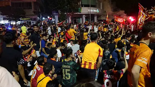 Galatasaray'ın şampiyonluğu Adıyaman'da coşkuyla kutlandı