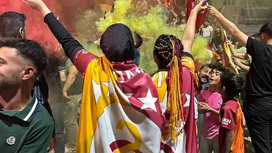 Galatasaray'ın şampiyonluğu Adıyaman'da coşkuyla kutlandı