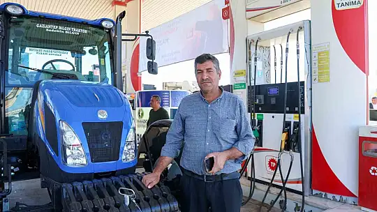 Gaziantep Büyükşehir'den çiftçiye 18 milyon 392 bin 300 litre mazot desteği
