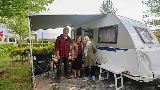 Gaziantep Büyükşehir'den doğa ve konforu buluşturan karavan park