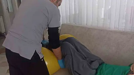 Gaziantep Büyükşehir'den evde fizik tedaviyle hayata dokunan hizmet