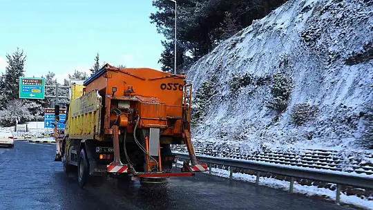 Gaziantep Büyükşehir, kar yağışı ve don riskine karşı hazırlıklarını sürdürüyor