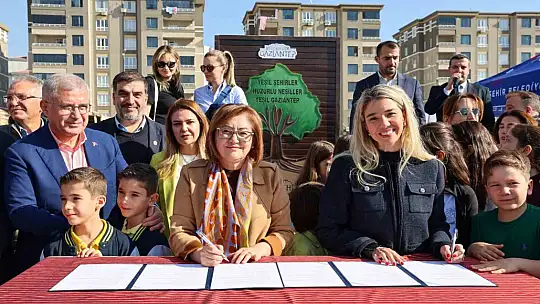 Gaziantep Büyükşehir YEŞİLANTEP projesiyle şehrin yeşil alanlarını artırıyor