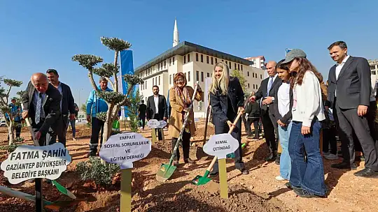 Gaziantep Büyükşehir YEŞİLANTEP projesiyle şehrin yeşil alanlarını artırıyor