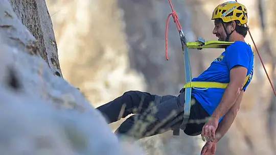 Gaziantep'in kanyonları adrenalin tutkunlarının adresi oldu