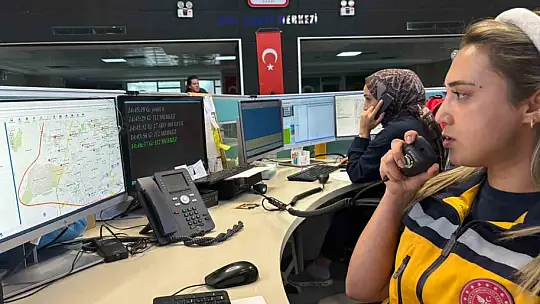 Gaziantep'te 112'ye 8 ayda 1,7 milyon asılsız ve gereksiz çağrı geldi