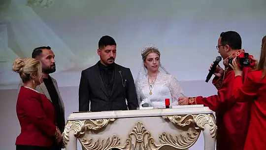 Gaziantep'te 14 Şubat'ta 62 çift evliliğe