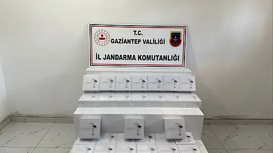 Gaziantep'te 2 milyon TL değerinde kaçak elektronik eşya ele geçirildi