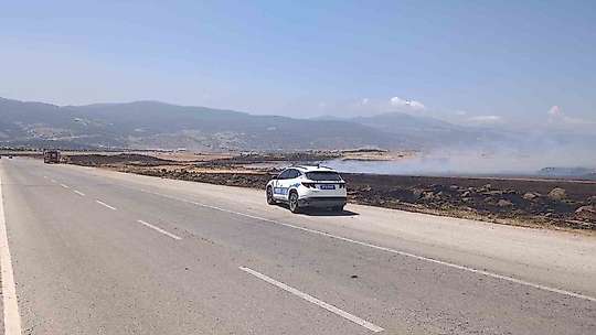 Gaziantep'te anız yangını