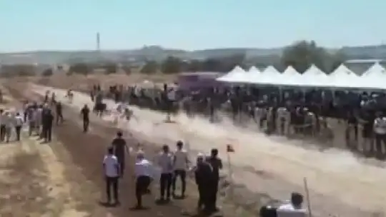 Gaziantep'te attan düşen AK Partili eski ilçe başkanı ağır yaralandı