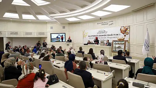 Gaziantep'te çölyak hastası öğrencilere glütensiz ekmek dağıtımı lansmanı yapıldı
