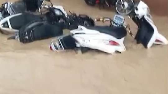 Gaziantep'te dolu ve sağanak etkili oldu