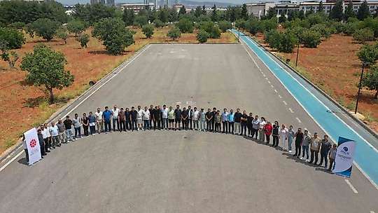 Gaziantep'te dron destekli habercilik eğitim programı yapıldı