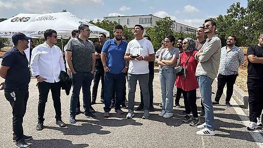 Gaziantep'te dron destekli habercilik eğitim programı yapıldı