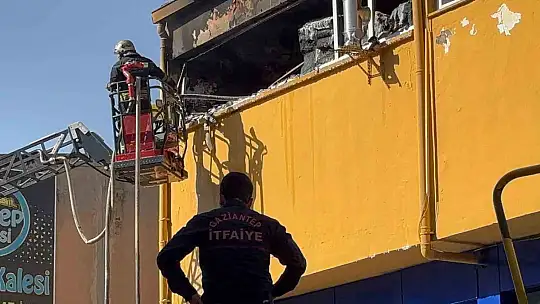 Gaziantep'te gıda işletmesindeki yangın söndürüldü