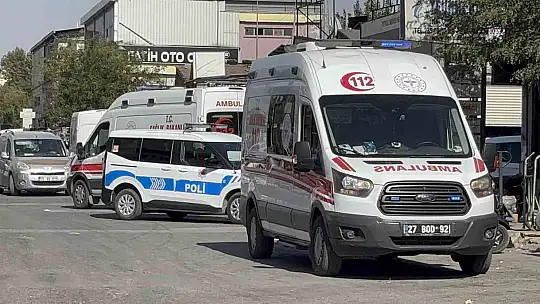Gaziantep'te iş yerinde çıkan yangını itfaiye söndürdü