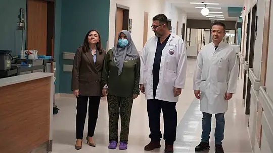 Gaziantep'te kadın hasta, kadavradan yapılan böbrek nakli ile sağlığına kavuştu