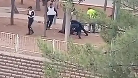 Gaziantep'te karısını öldüren zanlının vurularak yakalanma anı kamerada