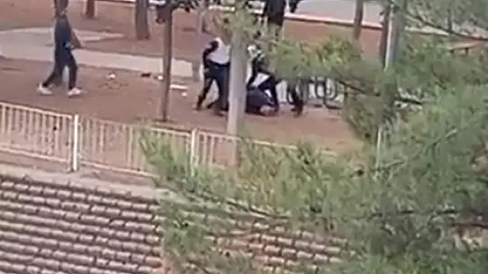 Gaziantep'te karısını öldüren zanlının vurularak yakalanma anı kamerada