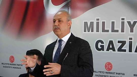 Gaziantep'te partisinden istifa eden 300 kişi MHP'ye katıldı