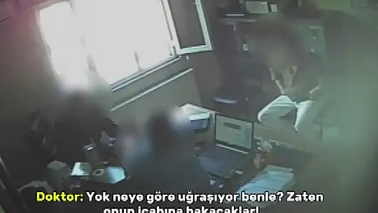 Gaziantep'te şok görüntüler: Doktorun para karşılığı sahte rapor pazarlığı saniye saniye kamerada