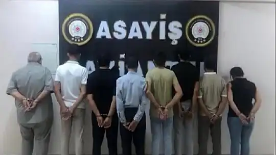 Gaziantep'te tekstil esnafını hedef alan organize örgüt üyesi 6 şahıs tutuklandı
