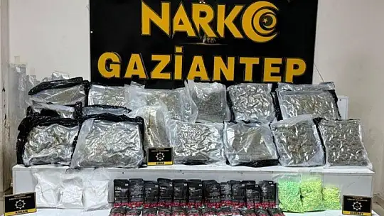 Gaziantep'te uyuşturucu operasyonu: 11 şüpheli tutuklandı