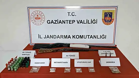 Gaziantep'te uyuşturucu ve kaçakçılığa darbe: 17 tutuklama