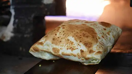Gaziantepli katmer ustalarından İtalyanları kıskandıran şov