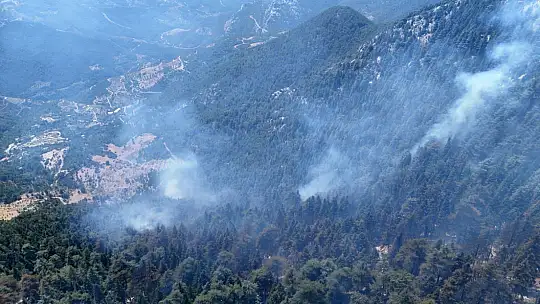 Gazipaşa'daki orman yangını 3. gününde kontrol altına alındı