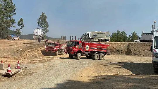 Gazipaşa'daki orman yangını 3. gününde kontrol altına alındı
