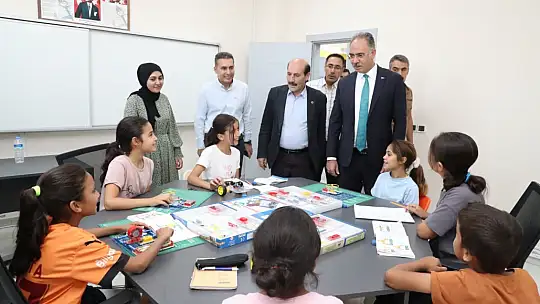 Geleceğin teknoloji liderleri Eyyübiye'de yetişiyor