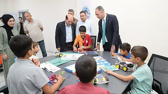 Geleceğin teknoloji liderleri Eyyübiye'de yetişiyor