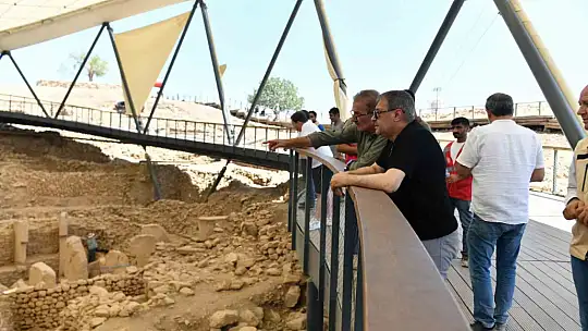 Göbeklitepe'ye 9 günlük tatilde ziyaretçi akını