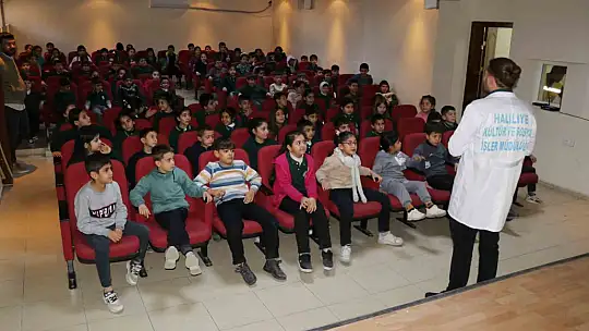 Haliliye Belediyesi'nden öğrencilere yönelik bilinç eğitimi