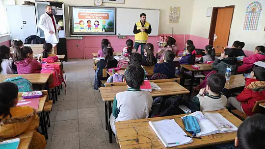 Haliliye Belediyesi'nden öğrencilere farkındalık eğitimi